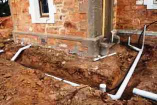 outside drainage Epsom